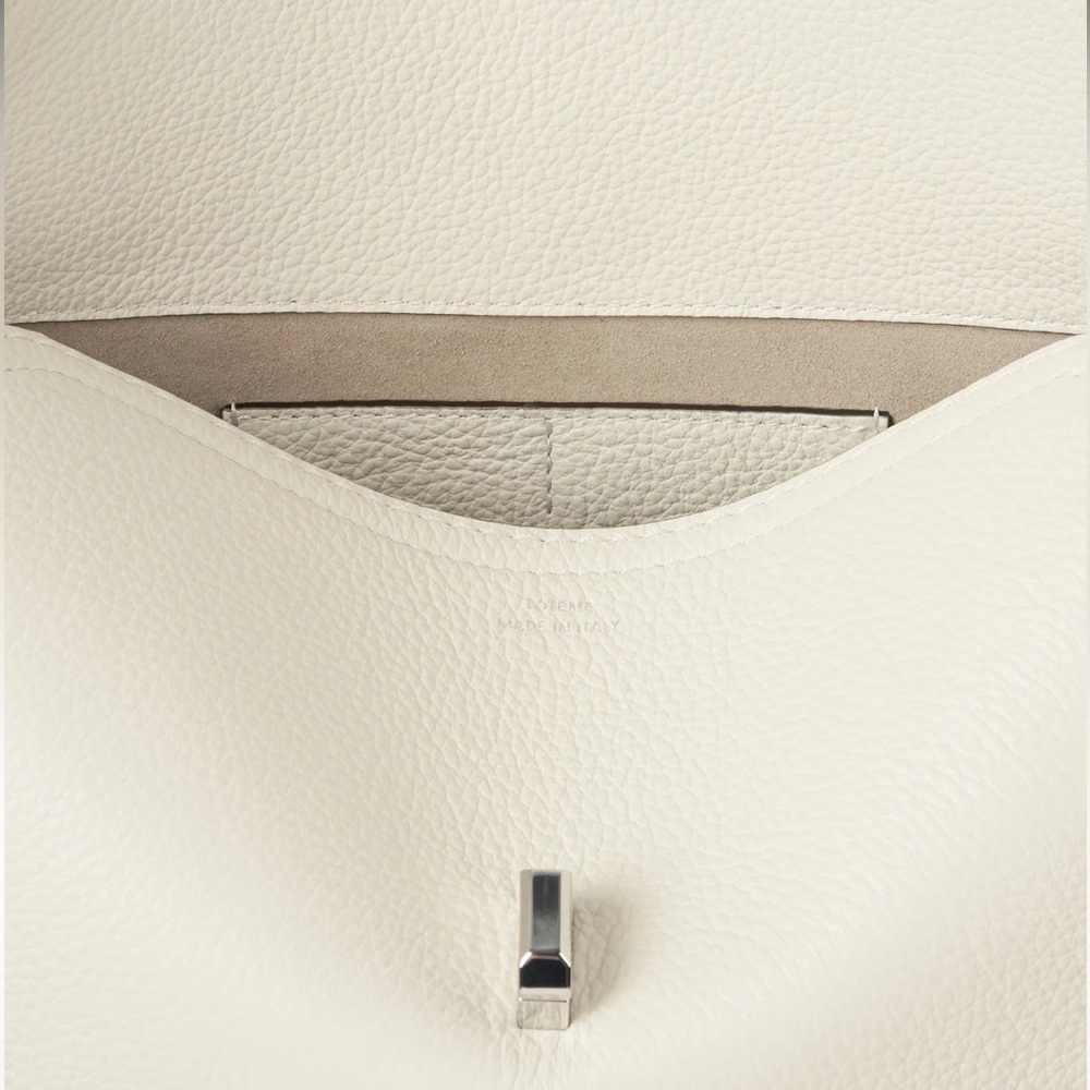 TOTÊME T-Lock Crossbody Bag — Milk - Picture 4 of 8
